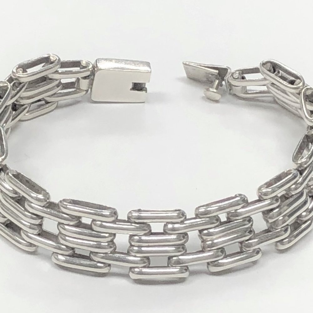 38 Gram (OVER 1 OUNCE)  7" Sterling Silver Bracelet